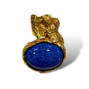 YVES SAINT LAURENT Arty Cocktail Ring |Size: 5|